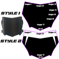 Motocutz plate + Motocutz decal